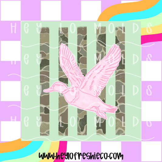 Square Cardstock | Camo Duck