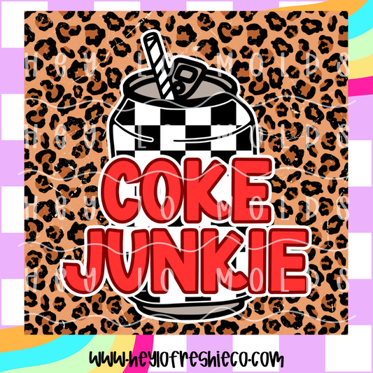 Square Cardstock | Coke Junkie