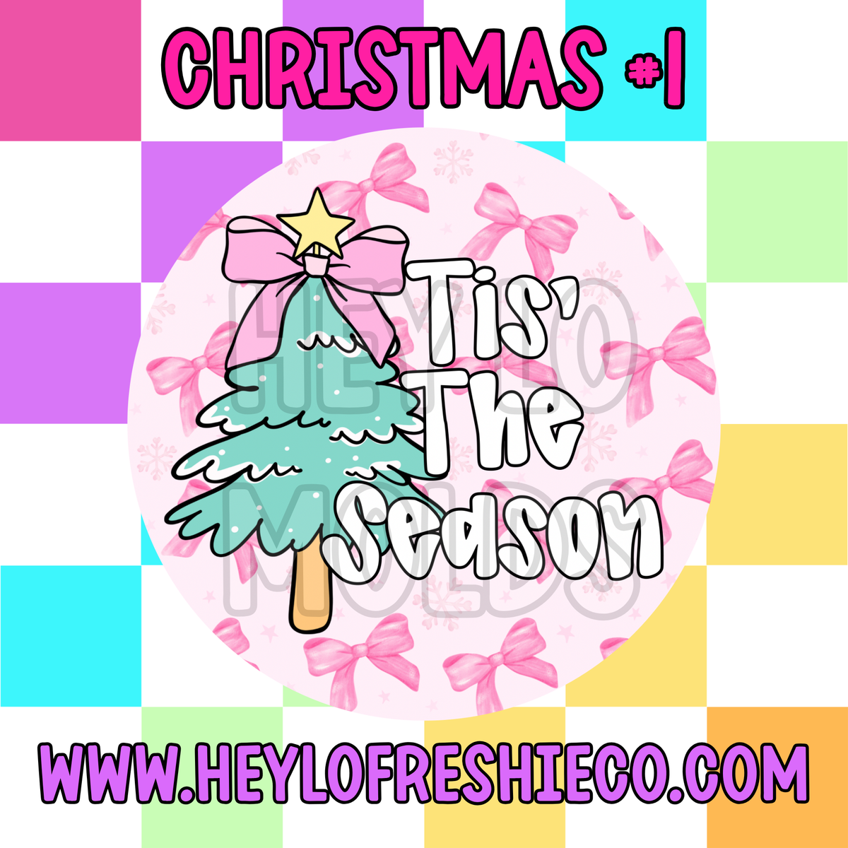 Pick Your Own (2 Inch Round) Cardstock - Christmas