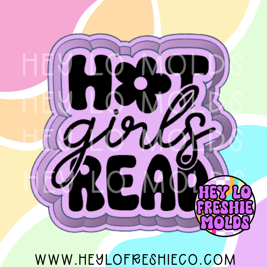Hot Girls Read Silicone Mold