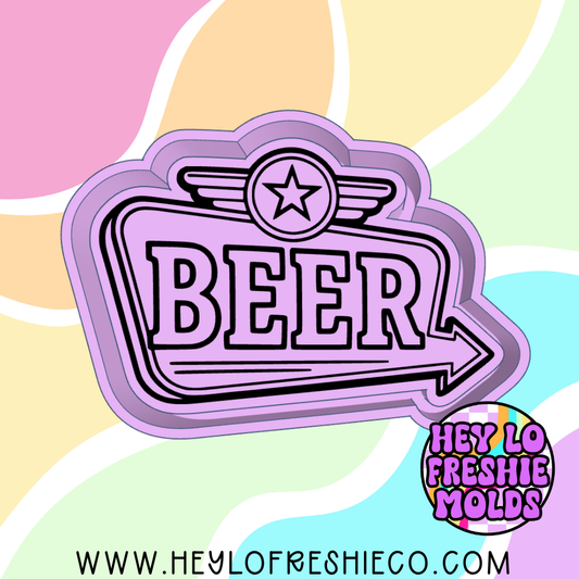 Beer Sign Silicone Mold