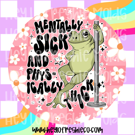 Round Cardstock 131 | Mentally Sick and Physically Thick