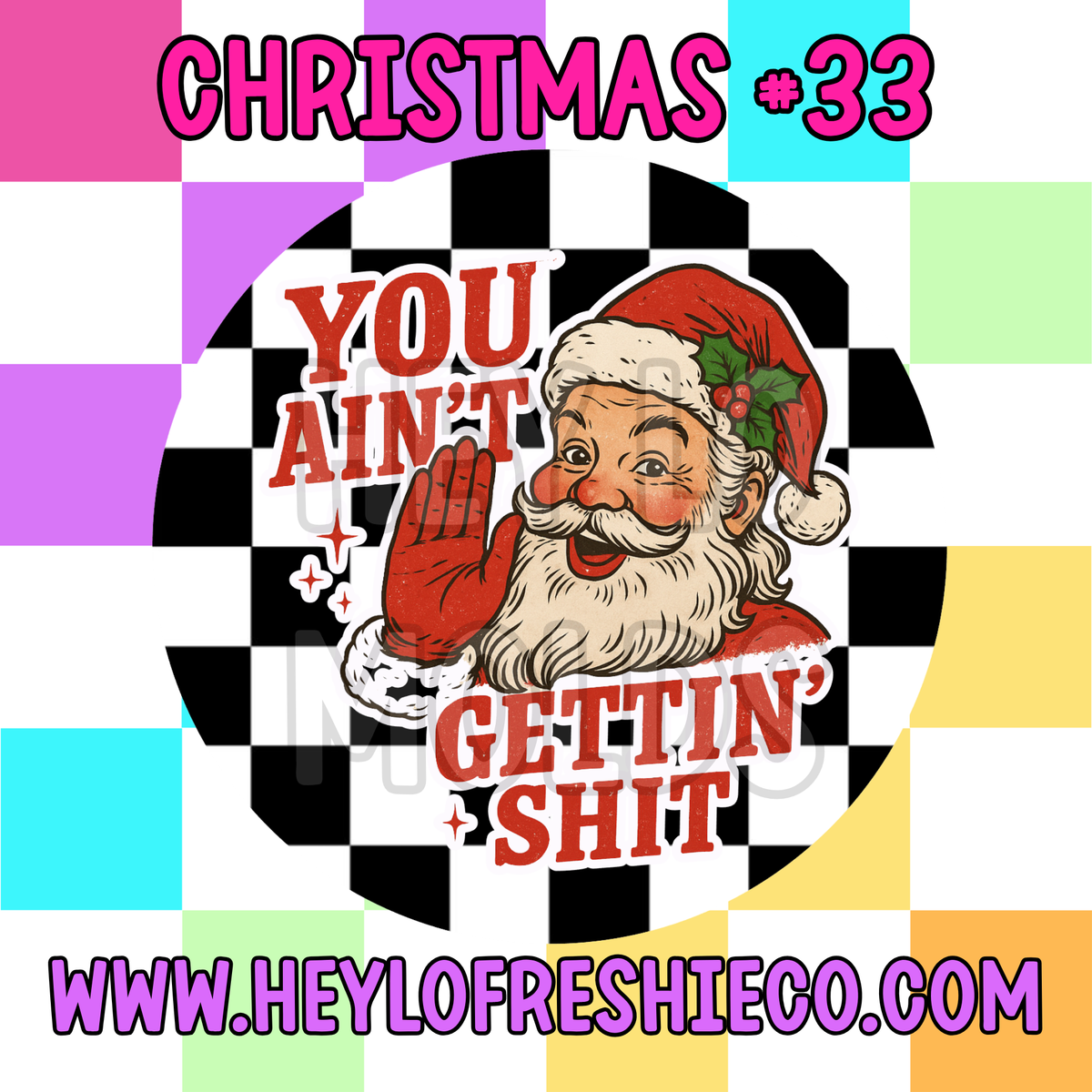 Pick Your Own (2 Inch Round) Cardstock - Christmas