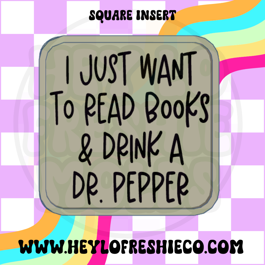 Square Inserts - Bookish Options