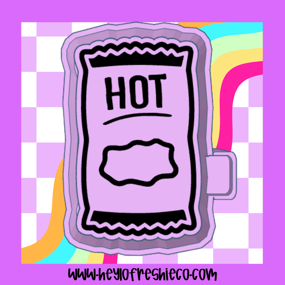 Hot Sauce Packet Silicone Mold