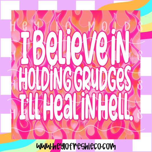 Square Cardstock | I'll Heal In Hell