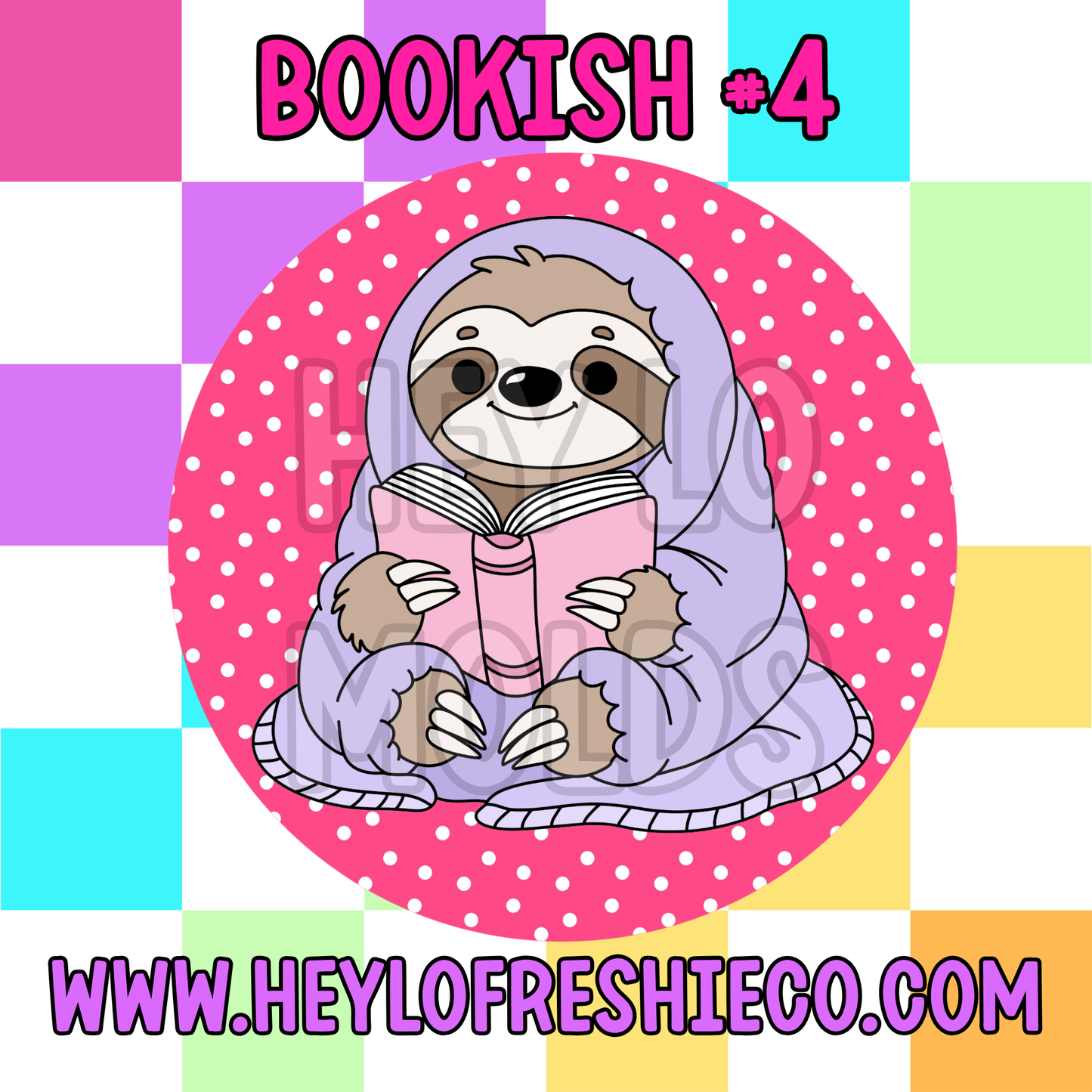Pick Your Own (2.5 Inch Round) Cardstock - Bookish