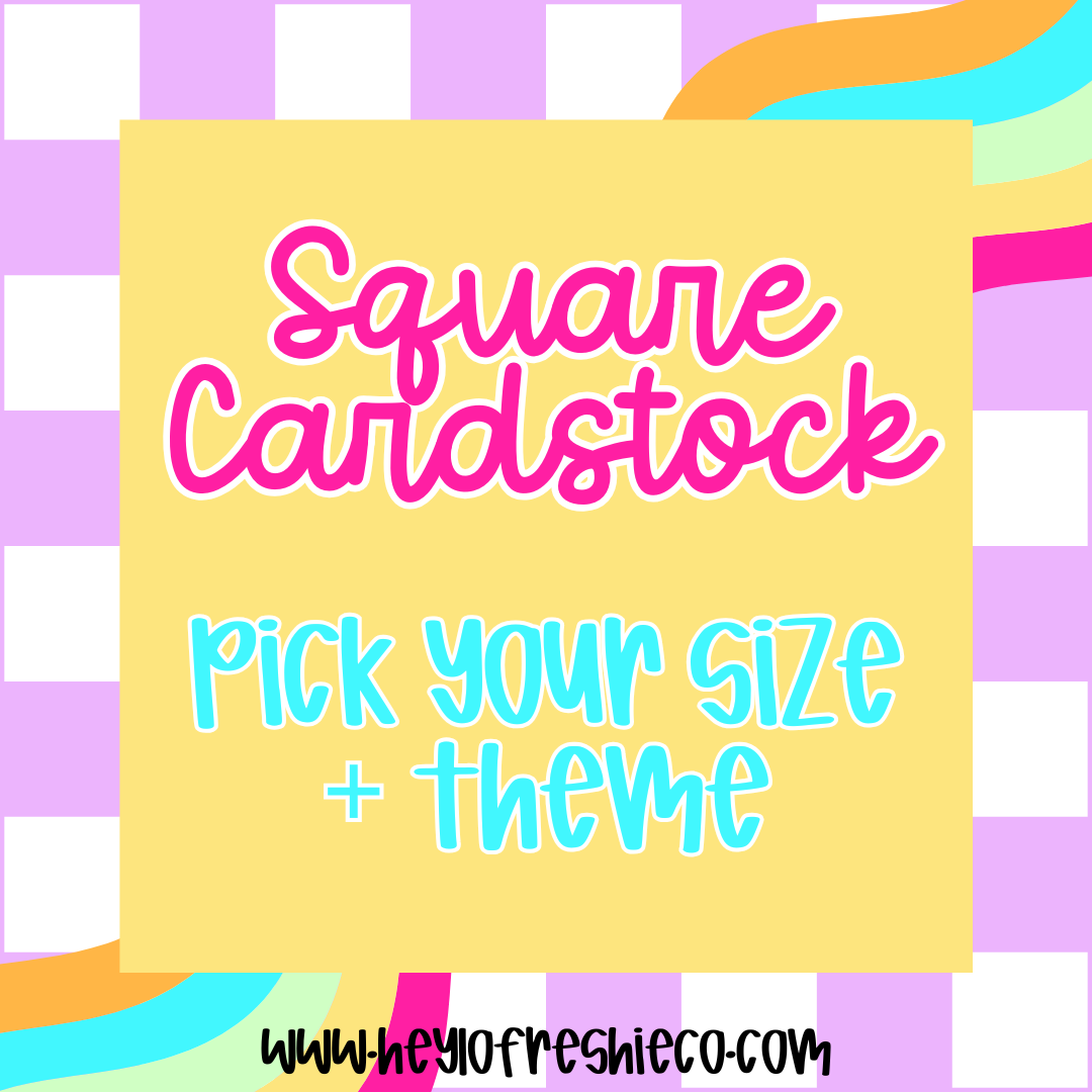 Cardstock Grab Bag | Square