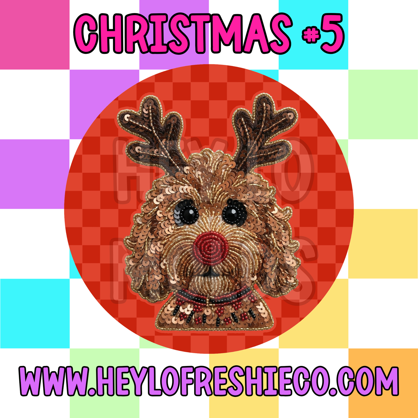 Pick Your Own (2 Inch Round) Cardstock - Christmas
