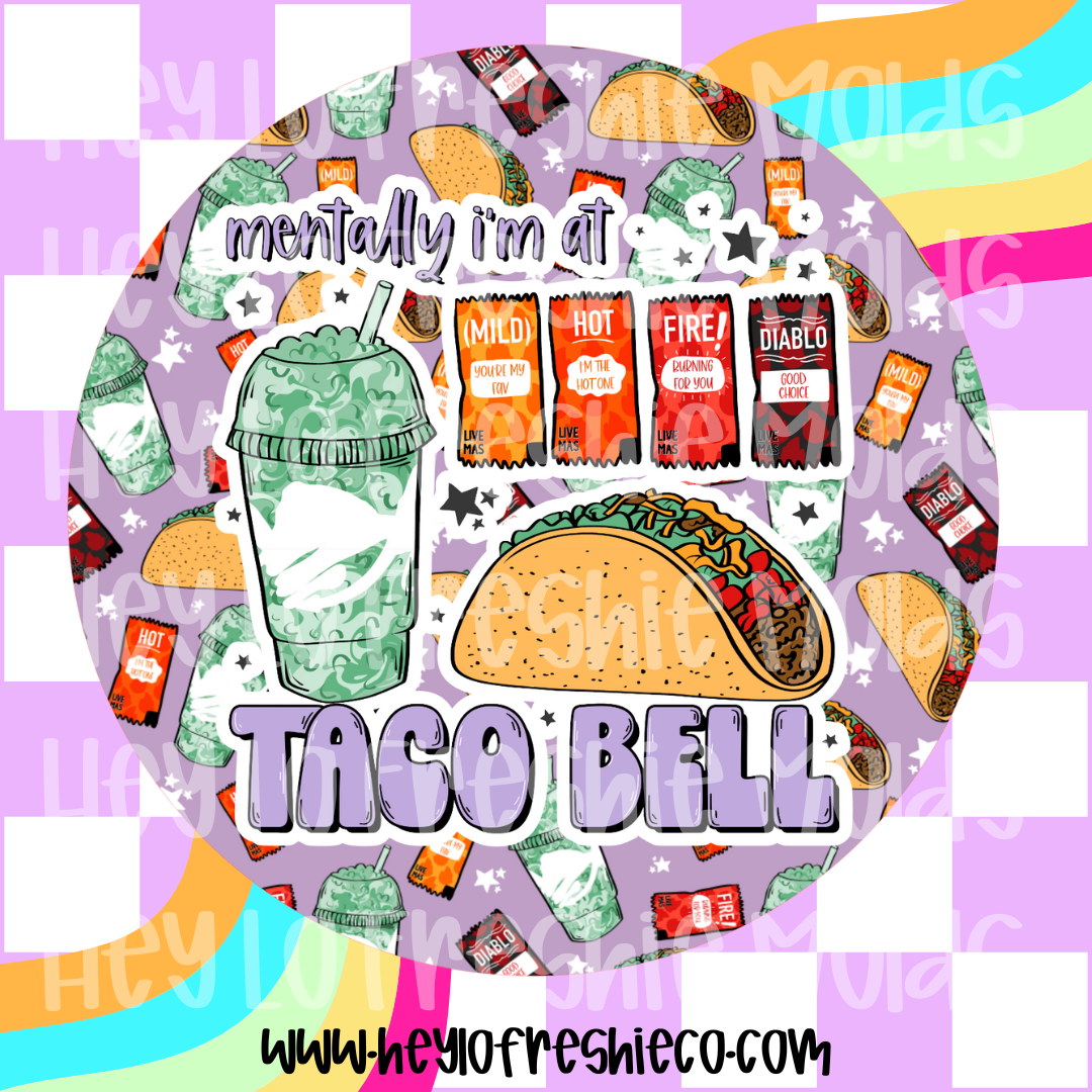 Round Cardstock 129 | Mentally At Taco Bell
