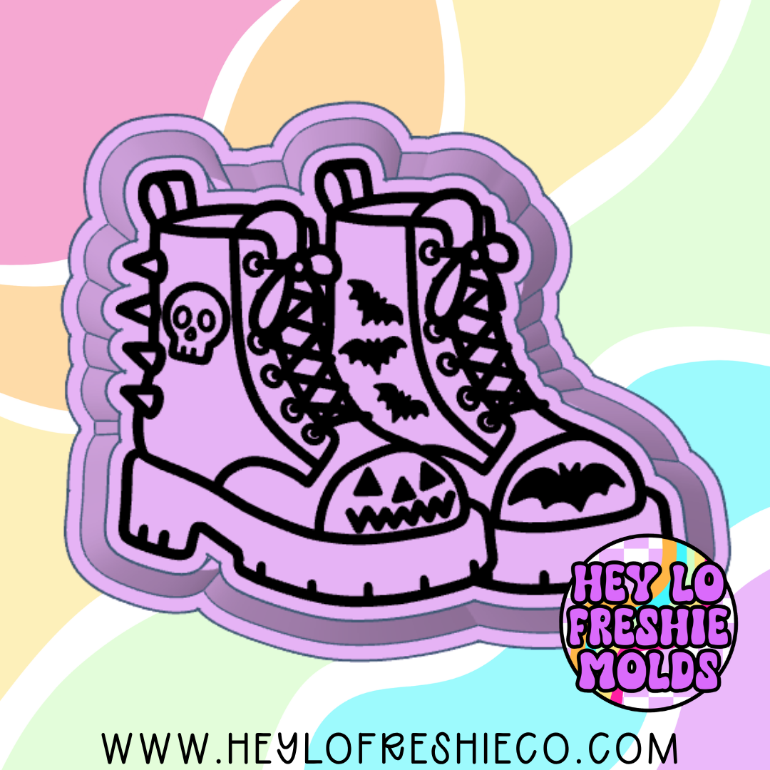 Bad Ghoul Boots Silicone Mold