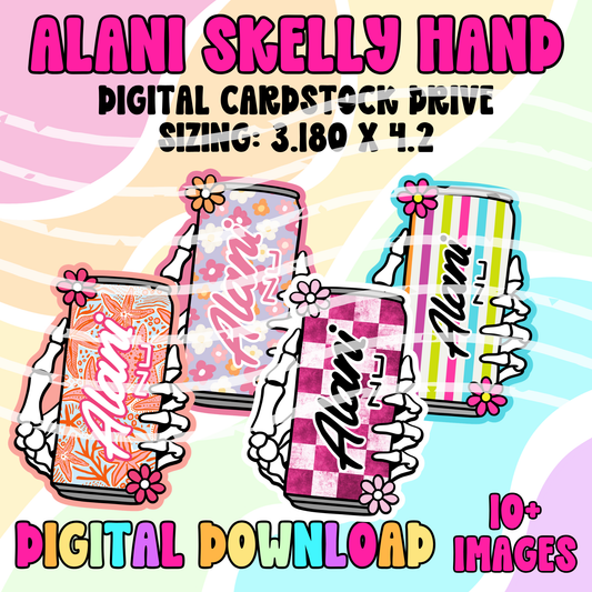 Digital Cardstock Drive: Alani Skelly Hand