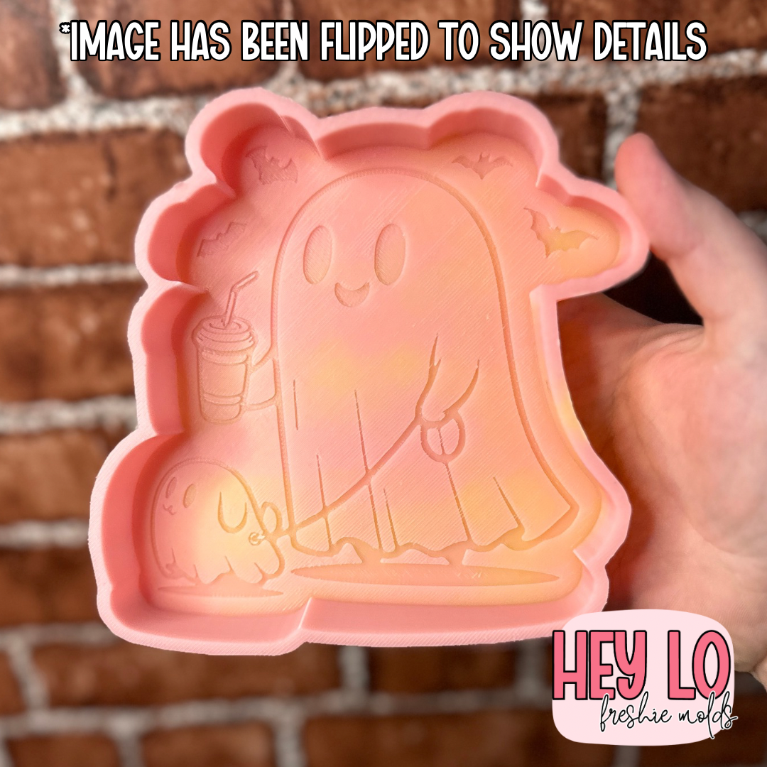 Ghost Walking Dog Silicone Mold
