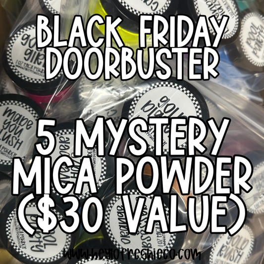 BLACK FRIDAY DOORBUSTER - Mystery Mica Powder
