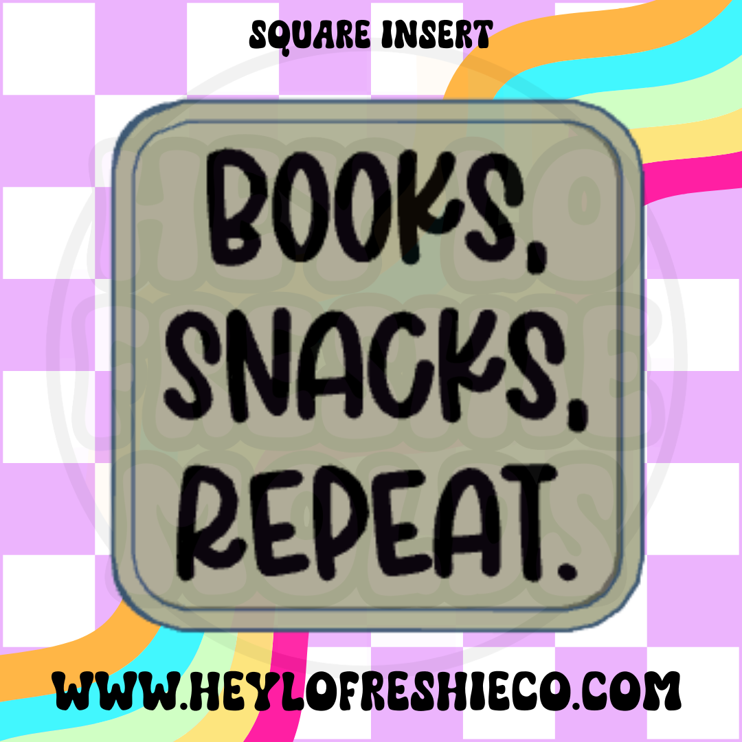 Square Inserts - Bookish Options