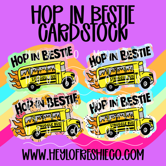 Cardstock Grab Bag | Hop In Bestie