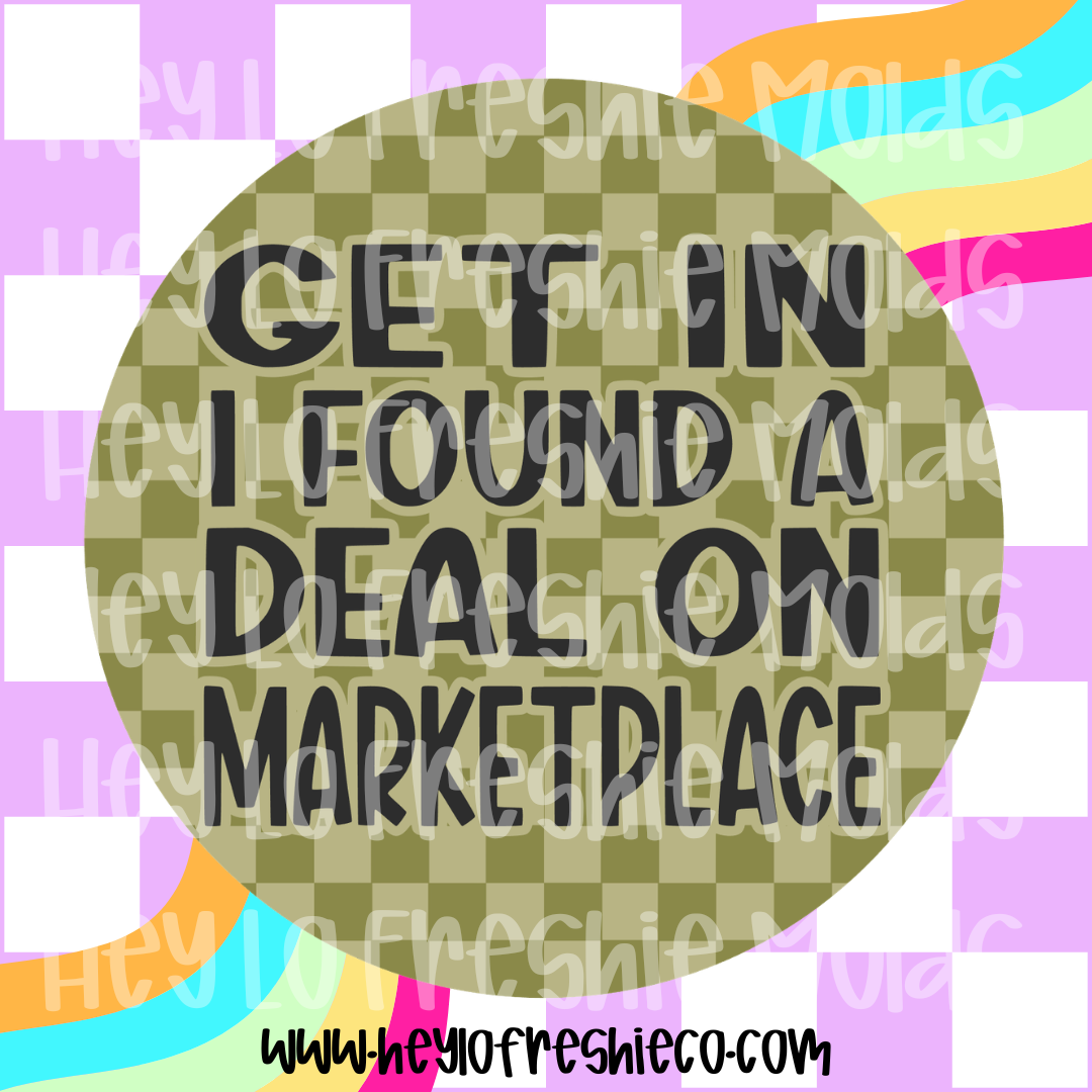 Round Cardstock 080 | Get In I Found A Deal On Marketplace (Clean Version)