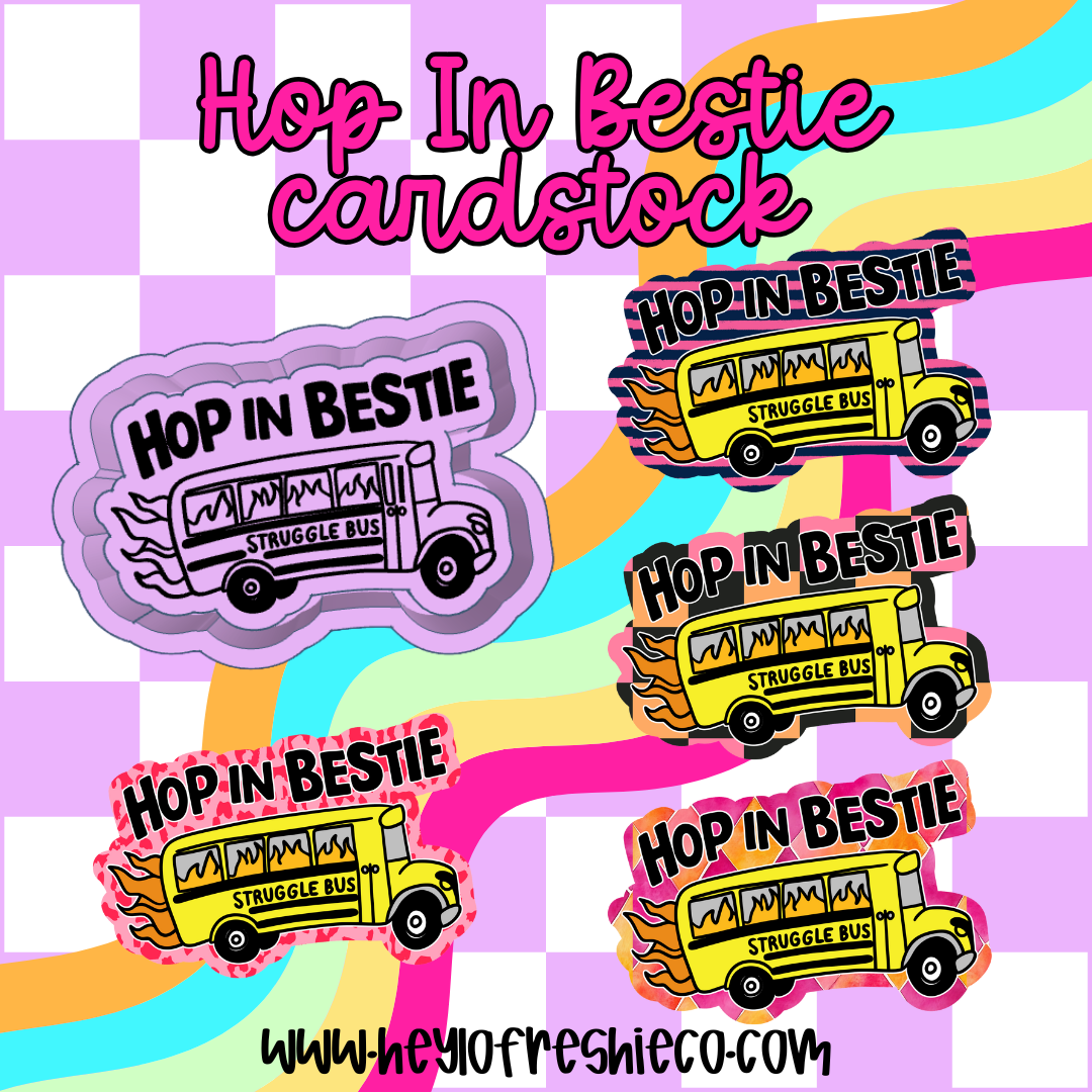 Hop In Bestie Silicone Mold