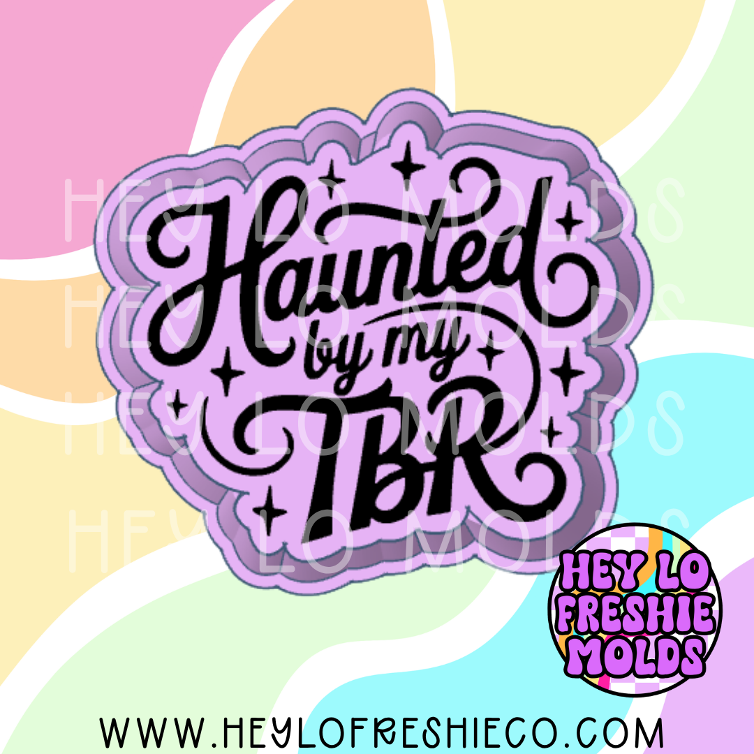 Haunted By My TBR Silicone Mold