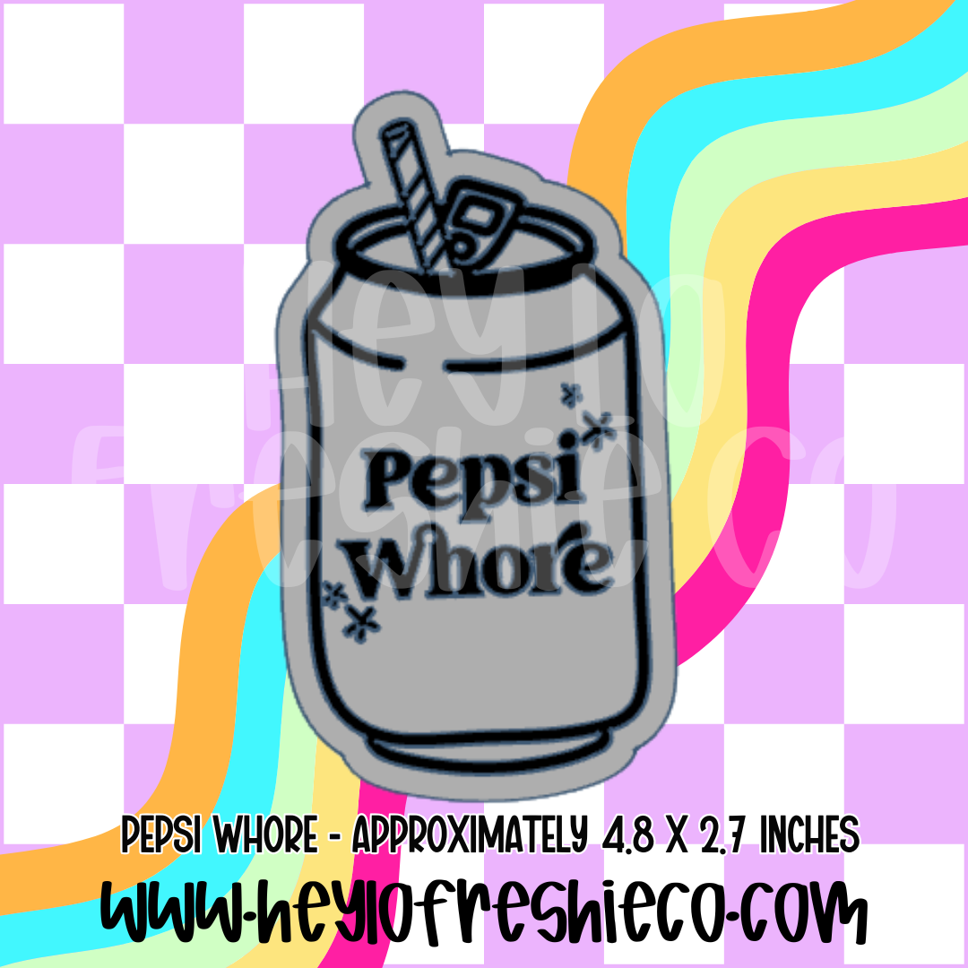 Pepsi Whore Silicone Mold