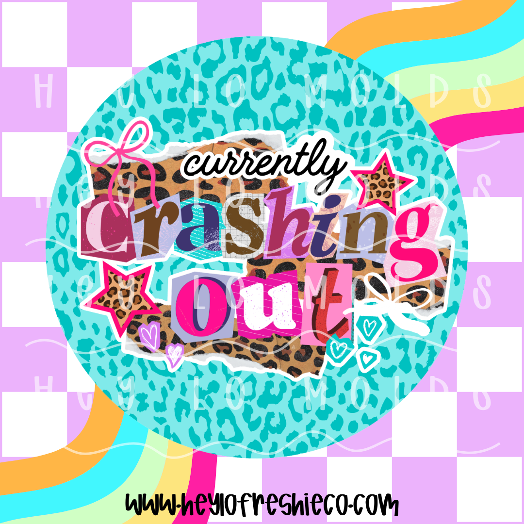 Round Cardstock 049 | Currently Crashing Out