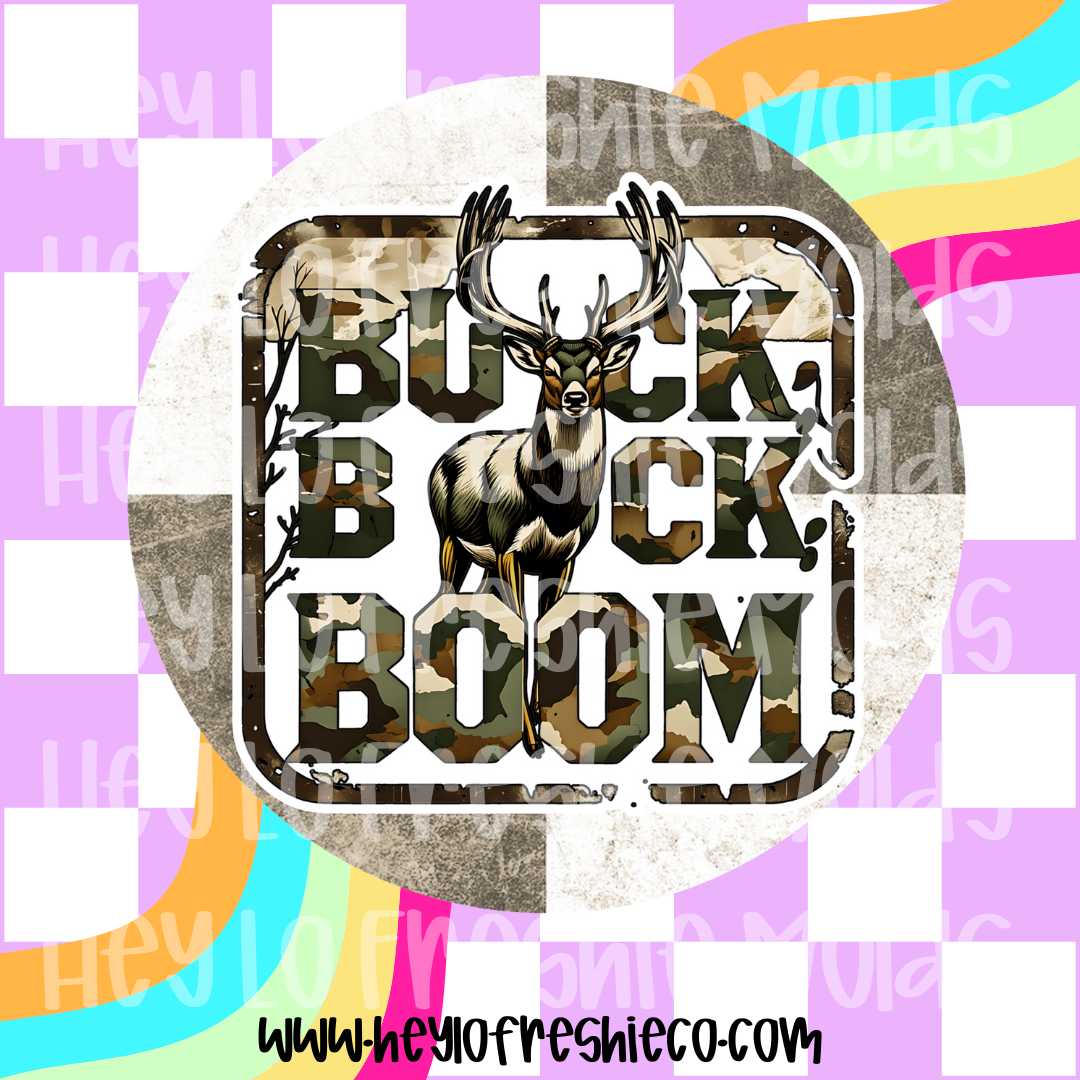 Round Cardstock 022 | Buck Buck Boom