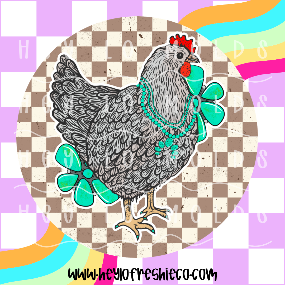 Round Cardstock 200 | Western Chicken