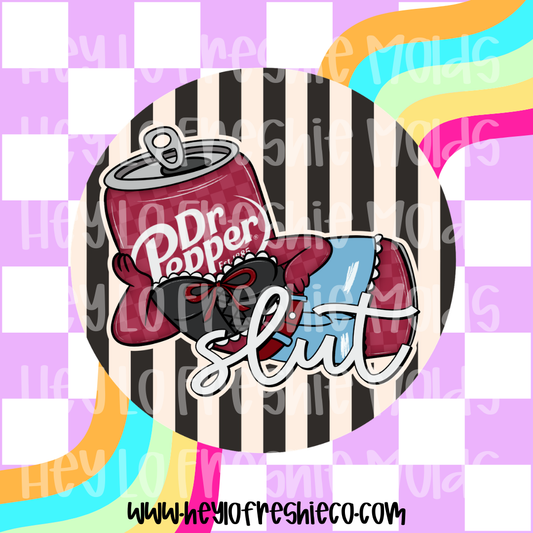Round Cardstock 067 | Dr Pepper Slut