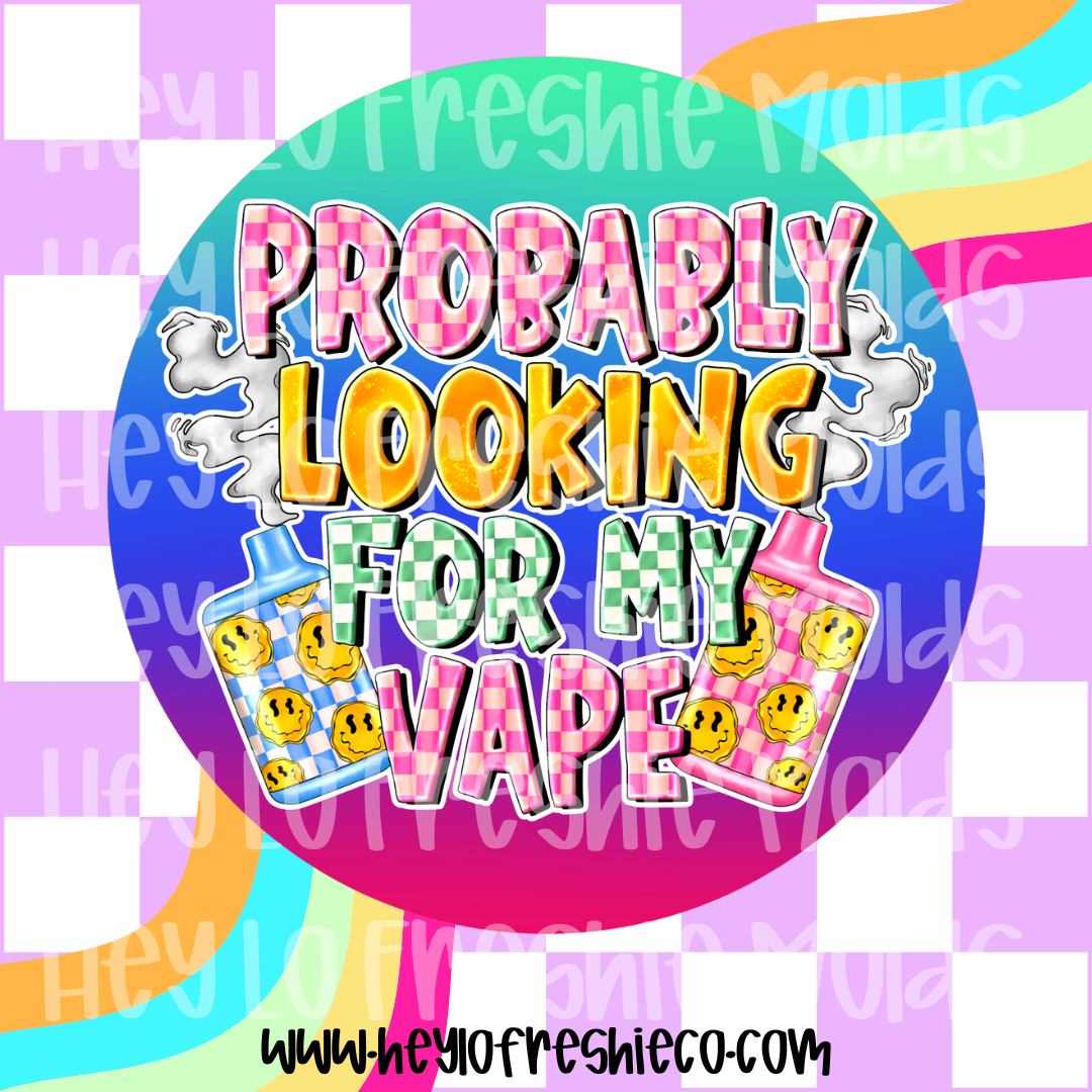 Round Cardstock 150 | Probably Looking For My Vape