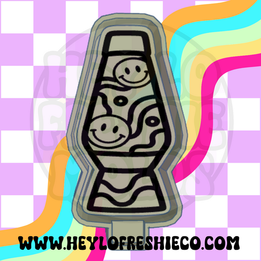 Smile Lava Lamp Silicone Mold